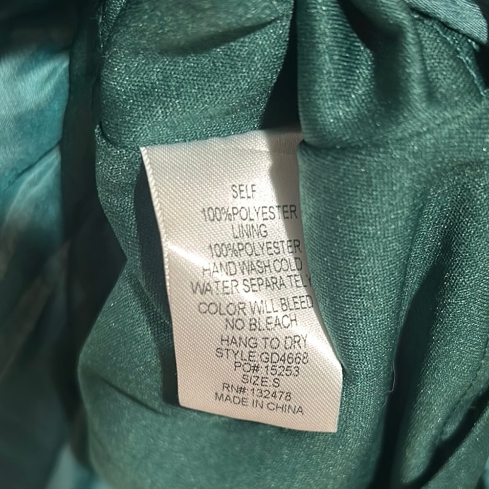 Green Ruffle Dress - Picture 5 of 5